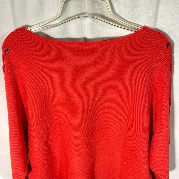 NWT Carmen Marc Valvo Red Sweater Size 1X Womens - Picture 7 of 8